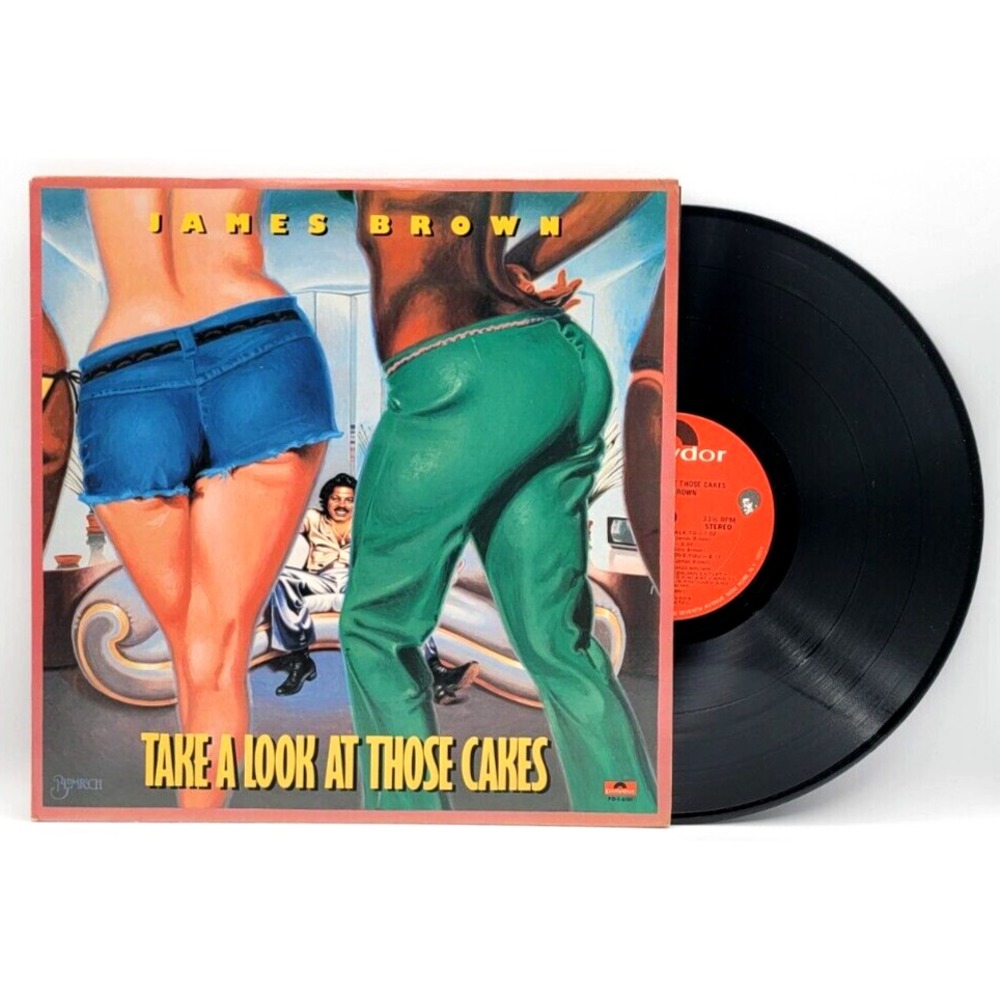 JAMES BROWN - TAKE A LOOK AT THOSE CAKES -‎  SOUL FUNK LP POLYDOR